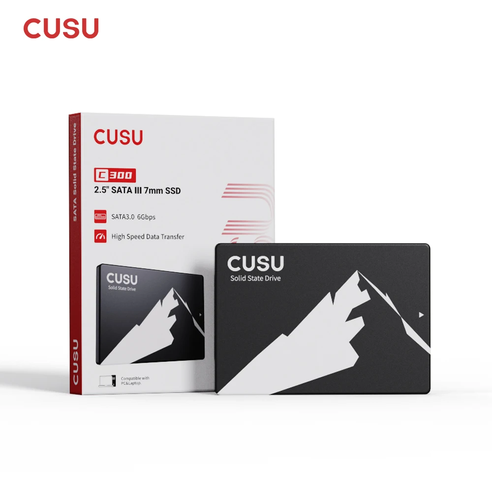 CUSU SSD SATA SSD 256GB 1TB SATA3 2.5 Hard Drive Solid State Disk C300 for Laptop Desktop PC
CUSU SSD SATA SSD 256GB 1TB SATA3 2.5 Hard Drive Solid State Disk C300 for Laptop Desktop PC