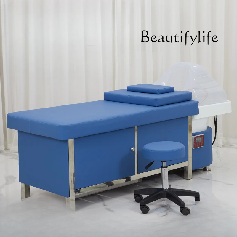 Nordic Hair Salon Water Circulation Fumigation Head Therapy Flushing Bed
Nordic Hair Salon Water Circulation Fumigation Head Therapy Flushing Bed