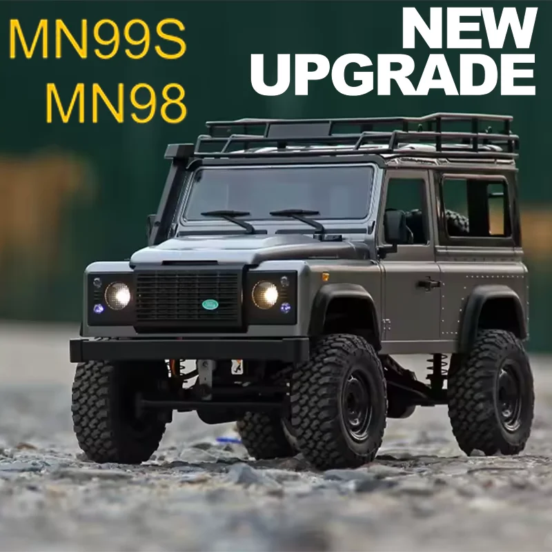 New 1:12 4wd Rc Car With Led Lights Mn-99s Mn-98 Rtr Version Cars 2.4g Rock Crawler D90 Defender Pickup Professional Truck Model
New 1:12 4wd Rc Car With Led Lights Mn-99s Mn-98 Rtr Version Cars 2.4g Rock Crawler D90 Defender Pickup Professional Truck Model