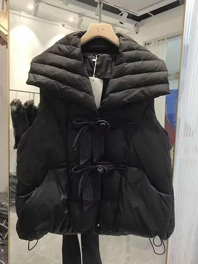 Women Vintage Winter vest Vests Button Sleeveless Pockets Solid Color Coats 2023 Spring Chinese Style Women Quality Vests
Women Vintage Winter vest Vests Button Sleeveless Pockets Solid Color Coats 2023 Spring Chinese Style Women Quality Vests