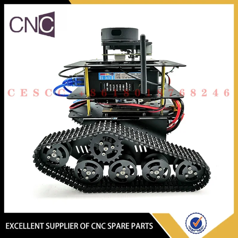 ROS SLAM automatic navigation recognition smart tracked robot car Raspberry Pi 4B open source
ROS SLAM automatic navigation recognition smart tracked robot car Raspberry Pi 4B open source