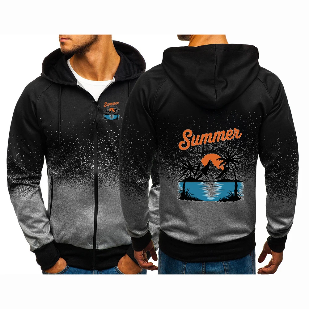 Новая мужская толстовка с градиентным принтом 2026 Summer Set Off Again для весны и осени, высококачественная повседневная куртка
Новая мужская толстовка с градиентным принтом 2026 Summer Set Off Again для весны и осени, высококачественная повседневная куртка