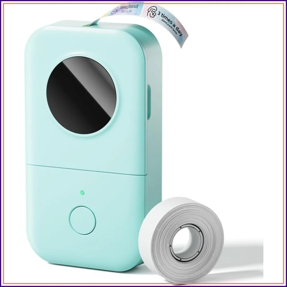 Portable Bluetooth Label Maker, Small Mini Thermal Printer with Tape, Multiple Templates & Fonts for Home, School, Office
Portable Bluetooth Label Maker, Small Mini Thermal Printer with Tape, Multiple Templates & Fonts for Home, School, Office