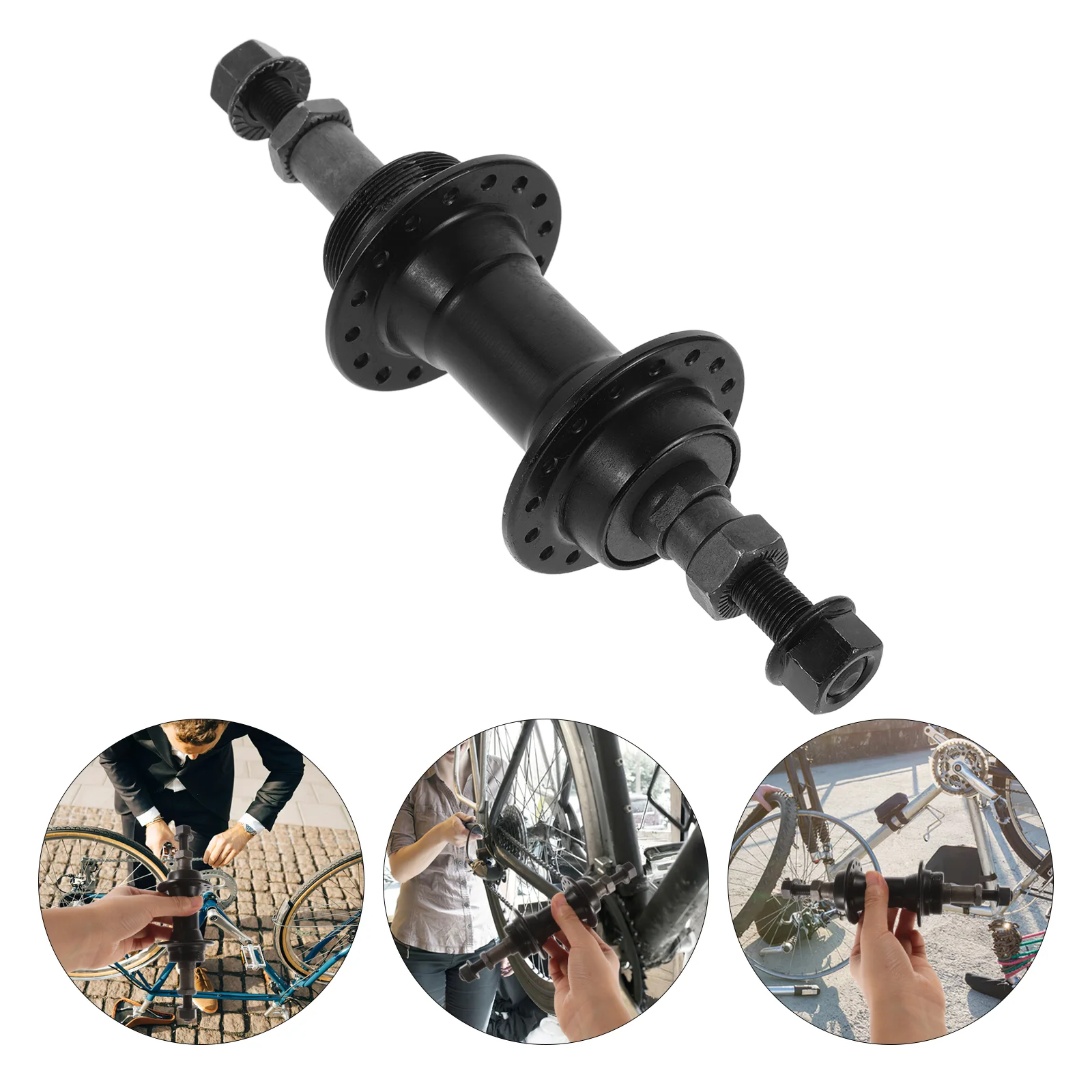 Bicycle Rear Hub 32 Holes Mountain Bike Hub Non-Quick Release Bicycle Hub Bike Axle Replacement for Mountain Bikes Road
Bicycle Rear Hub 32 Holes Mountain Bike Hub Non-Quick Release Bicycle Hub Bike Axle Replacement for Mountain Bikes Road