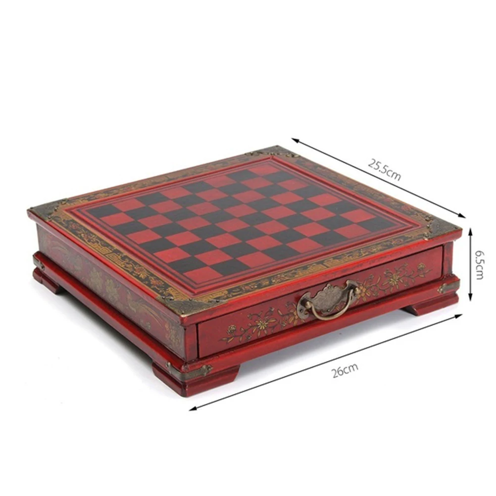 Premium Chess Board Set Ancient Design Resin Material Home Entertainment Terracotta Warriors Intellectual Development Perfect
Premium Chess Board Set Ancient Design Resin Material Home Entertainment Terracotta Warriors Intellectual Development Perfect