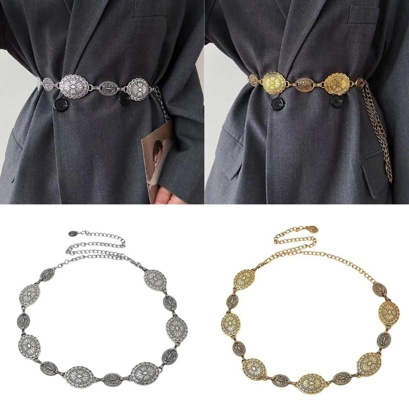G92D Elegant Bohemian Metal Waist Chain Belt Body Jewelry Vacation Travel Accessories
G92D Elegant Bohemian Metal Waist Chain Belt Body Jewelry Vacation Travel Accessories