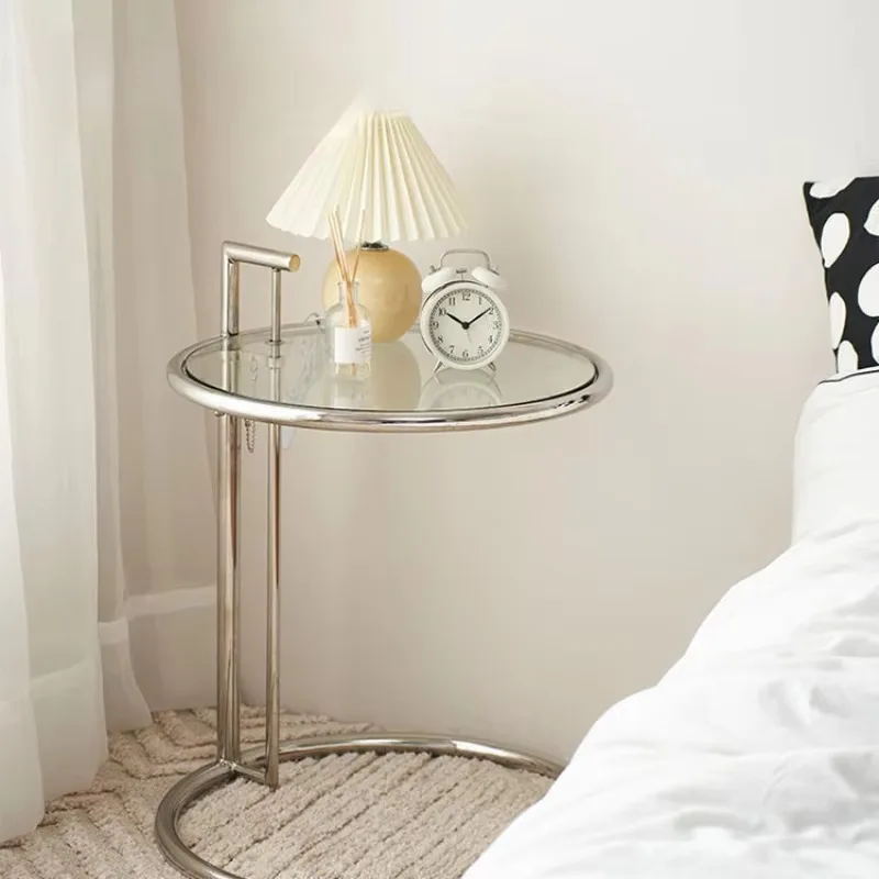 Retro style modern minimalist stainless steel stylish adjustable glass coffee table
Retro style modern minimalist stainless steel stylish adjustable glass coffee table