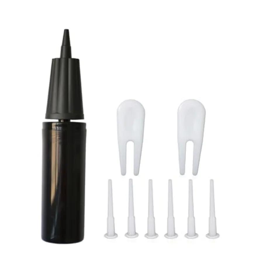 Hand Air Pump, Two-Way Hand Yoga Ball Pump, 9 Inch Double Action Hand Pump Inflator for Exercise Balls, Swimming Ring, Balloons
Hand Air Pump, Two-Way Hand Yoga Ball Pump, 9 Inch Double Action Hand Pump Inflator for Exercise Balls, Swimming Ring, Balloons