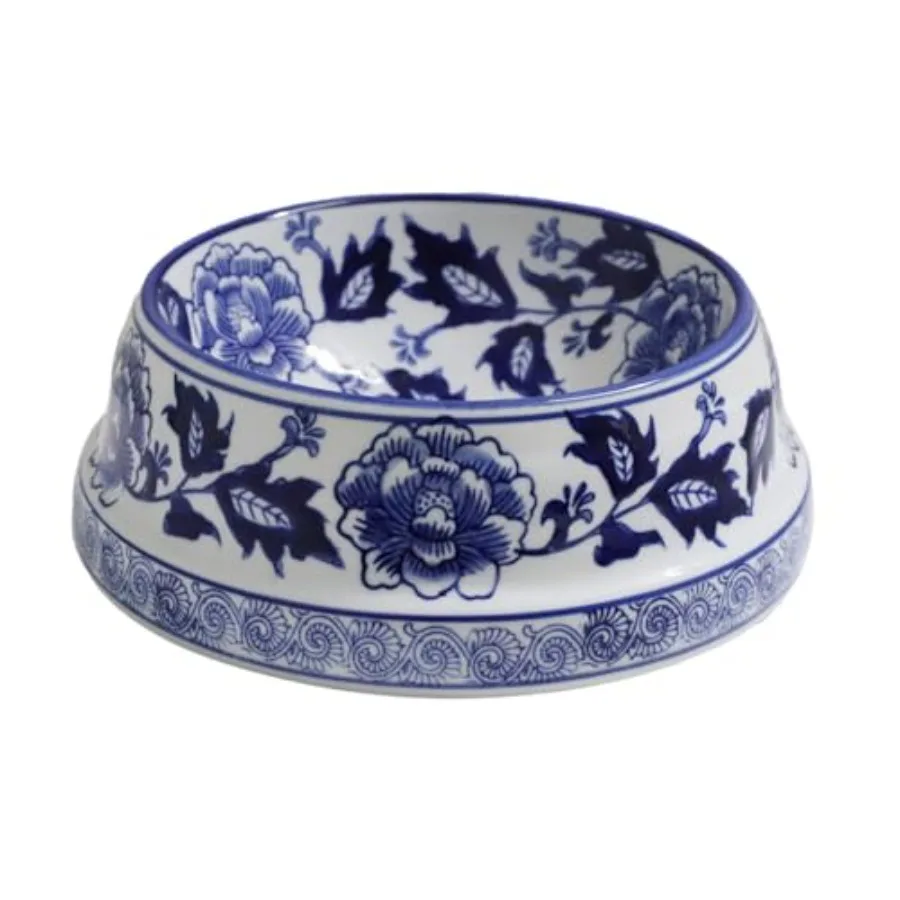 Vintage Blue and White Chinoiserie Ceramic Cat Food Bowls Cat Bowls/Dishes for Food and Water, Dog Feeding Bowls, Dishwasher Sa
Vintage Blue and White Chinoiserie Ceramic Cat Food Bowls Cat Bowls/Dishes for Food and Water, Dog Feeding Bowls, Dishwasher Sa