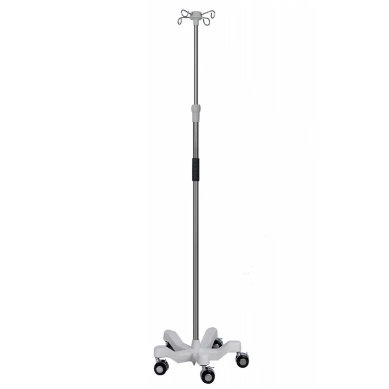 Mobile Medical Iv Drip Stand Hospital Furniture Stainless Steel Infusion Stand
Mobile Medical Iv Drip Stand Hospital Furniture Stainless Steel Infusion Stand