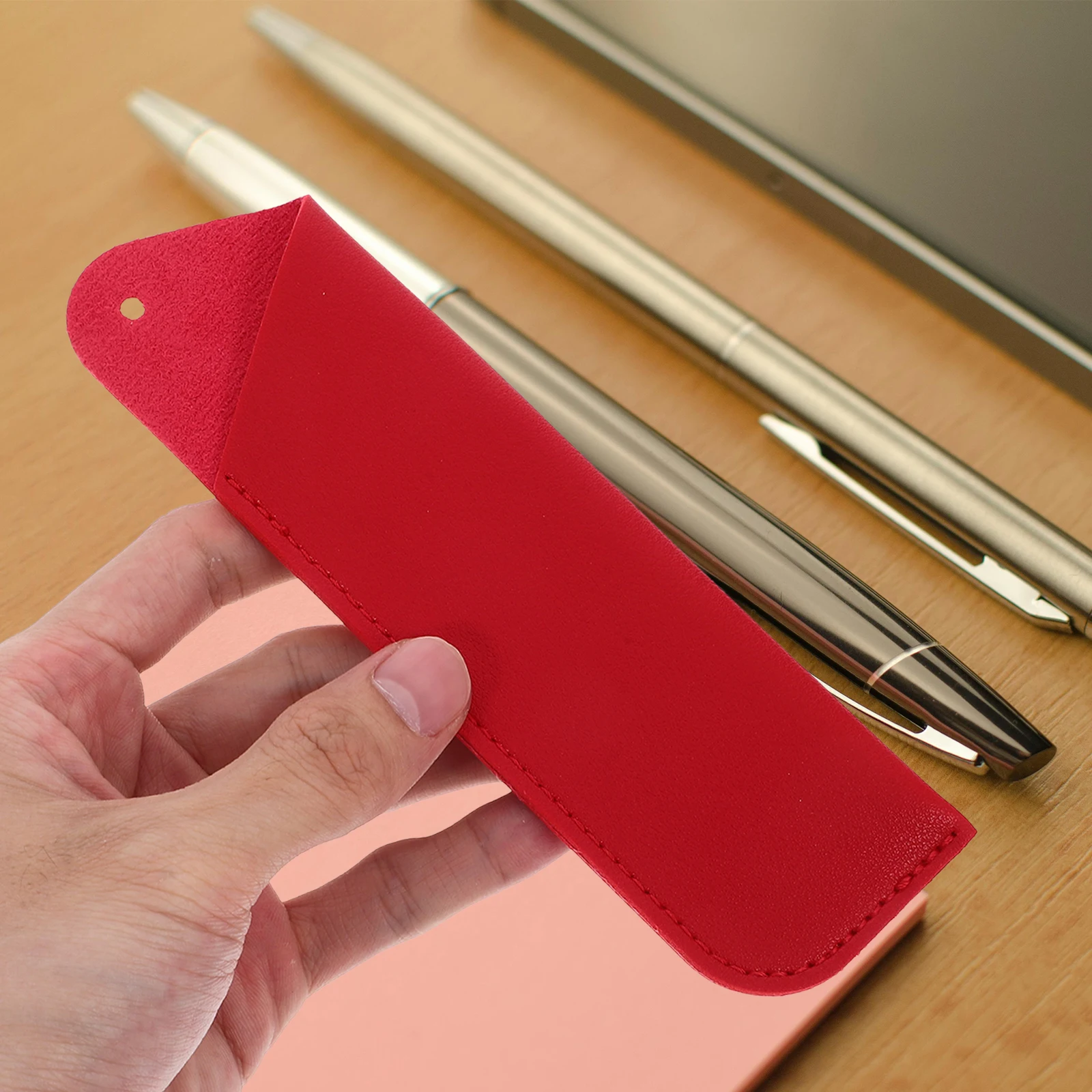 4pcs Retro Pu Pencil Case Multifunctional Large Capacity Stationery Holder Portable Pen Storage Bag For Gift Household Use 
4pcs Retro Pu Pencil Case Multifunctional Large Capacity Stationery Holder Portable Pen Storage Bag For Gift Household Use