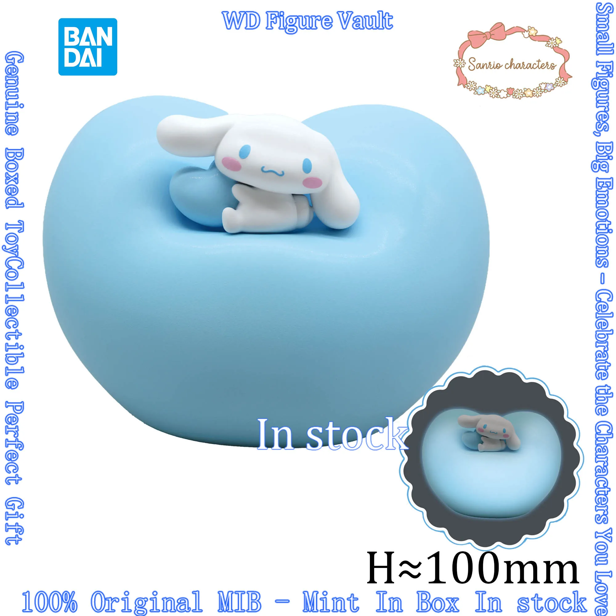 In stock Bandai Sanrio Characters Squishy Heart Light-Cinnamoroll-Cinnamoroll Blue Heart Figures Anime Model Genuine Boxed Gift
In stock Bandai Sanrio Characters Squishy Heart Light-Cinnamoroll-Cinnamoroll Blue Heart Figures Anime Model Genuine Boxed Gift