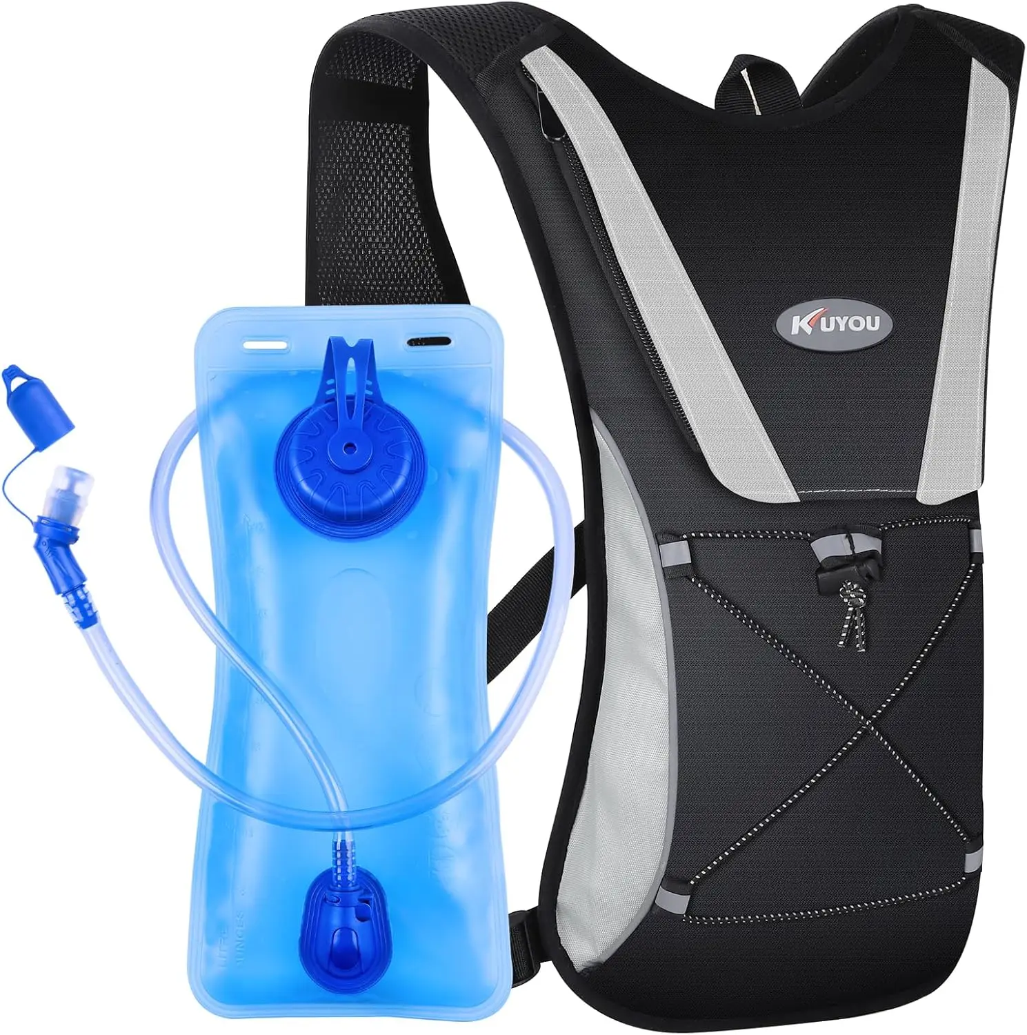 Lightweight Insulated Hydration Backpack with 2L Water Bladder for Running Marathon Hiking Cycling
Lightweight Insulated Hydration Backpack with 2L Water Bladder for Running Marathon Hiking Cycling
