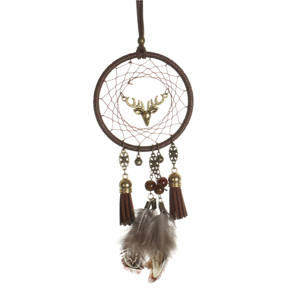 Deer Head Dream Catcher Hanging Decor For Home Wall Car Ornament Gift Room Bedroom Office Decoration
Deer Head Dream Catcher Hanging Decor For Home Wall Car Ornament Gift Room Bedroom Office Decoration