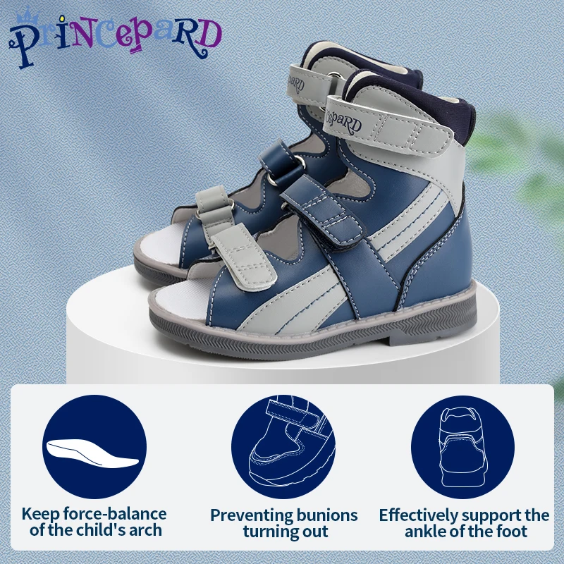 Orthopedic Sandal for Boys Kids High-Top Ankle Brace Support,Splicing Buckle Strap Summer Children Shoes with Corrective Insole
Orthopedic Sandal for Boys Kids High-Top Ankle Brace Support,Splicing Buckle Strap Summer Children Shoes with Corrective Insole