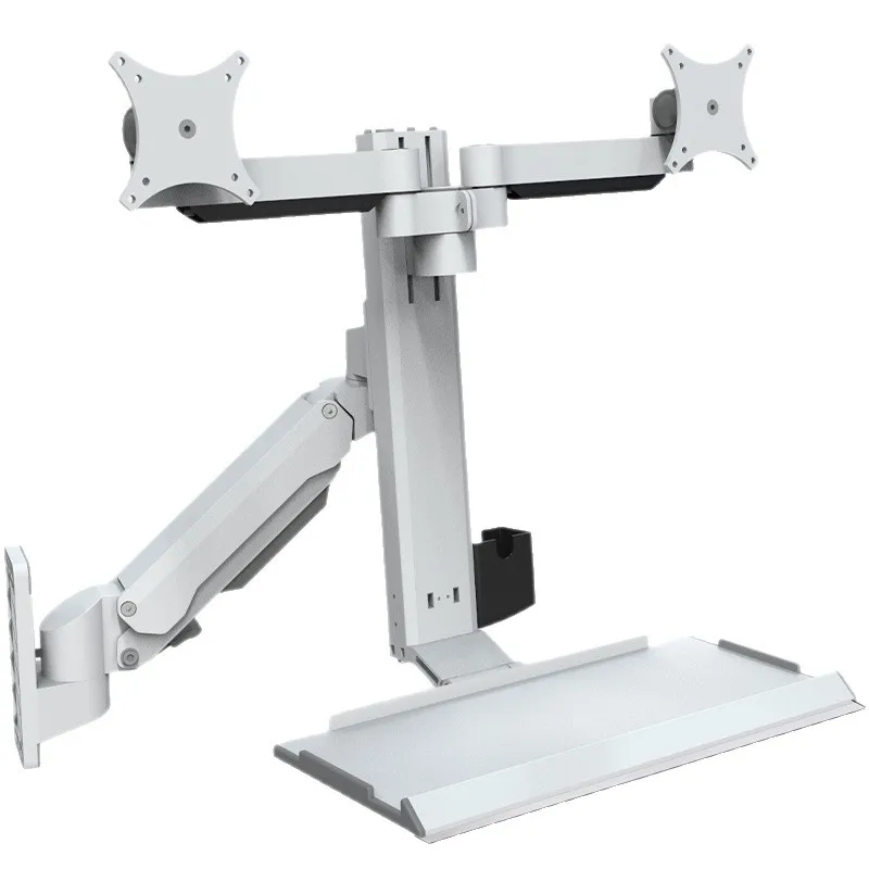 All-in-one computer arm, computer wall frame, computer arm stand, dual monitor, dual screen, rotating lifting robotic arm
All-in-one computer arm, computer wall frame, computer arm stand, dual monitor, dual screen, rotating lifting robotic arm