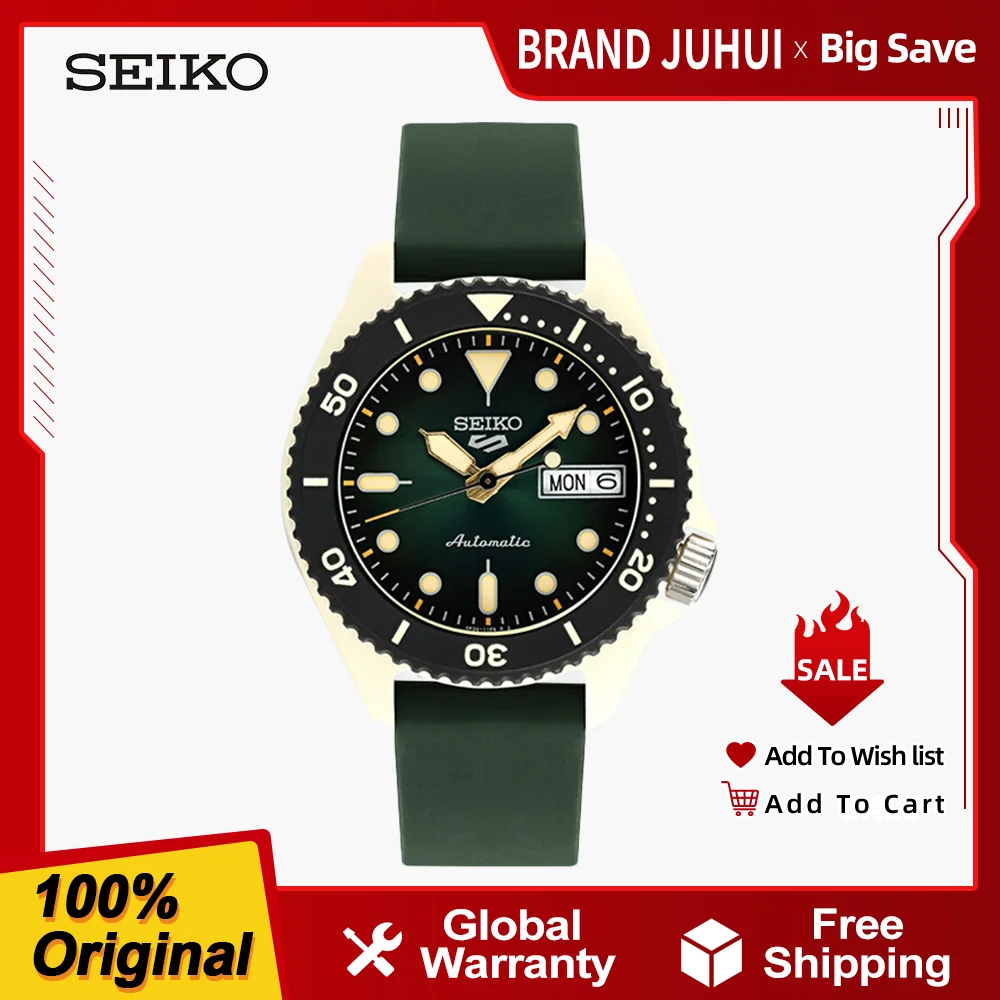 New SEIKO 5 Original Watch Men Automatic Mechanical Watches Japanese 10bar Waterproof Luminous sports Watch For Men
New SEIKO 5 Original Watch Men Automatic Mechanical Watches Japanese 10bar Waterproof Luminous sports Watch For Men