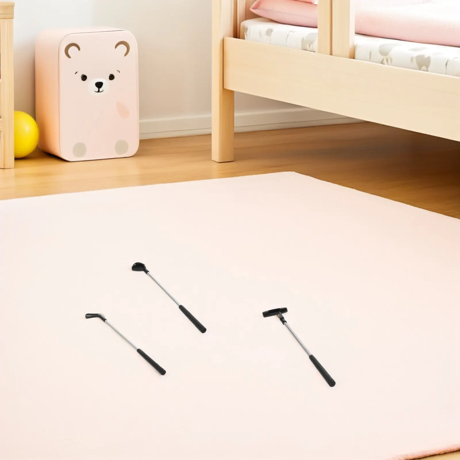 3Pcs Mini Golf Set Kids Metal Shaft Indoor Desk Putting Practice Family Parent Child Interactive Indoor Game Fun
3Pcs Mini Golf Set Kids Metal Shaft Indoor Desk Putting Practice Family Parent Child Interactive Indoor Game Fun