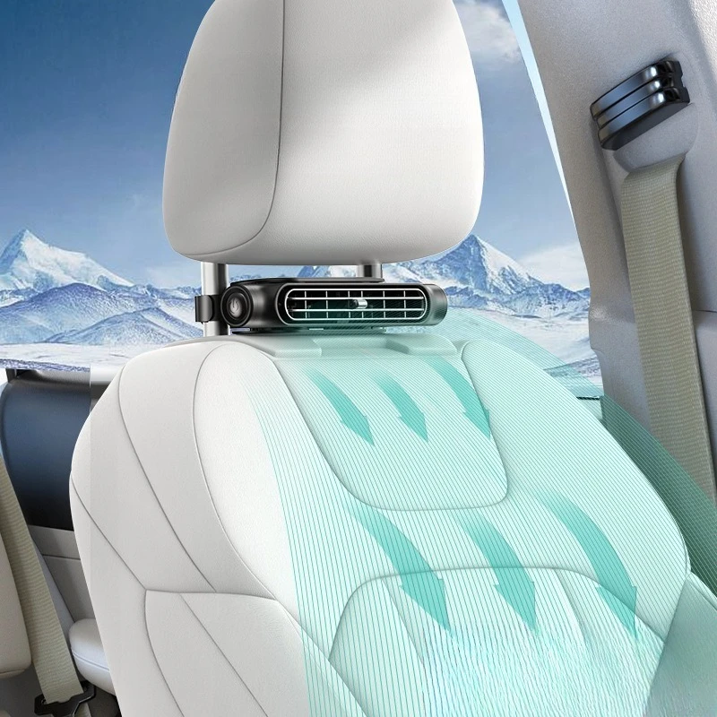 New Seat Car Headrest Neck Cooling Fan Double Turbine USB Powered 3-Speed Adjustable Cooler Portable Front Rear Ventilator
New Seat Car Headrest Neck Cooling Fan Double Turbine USB Powered 3-Speed Adjustable Cooler Portable Front Rear Ventilator