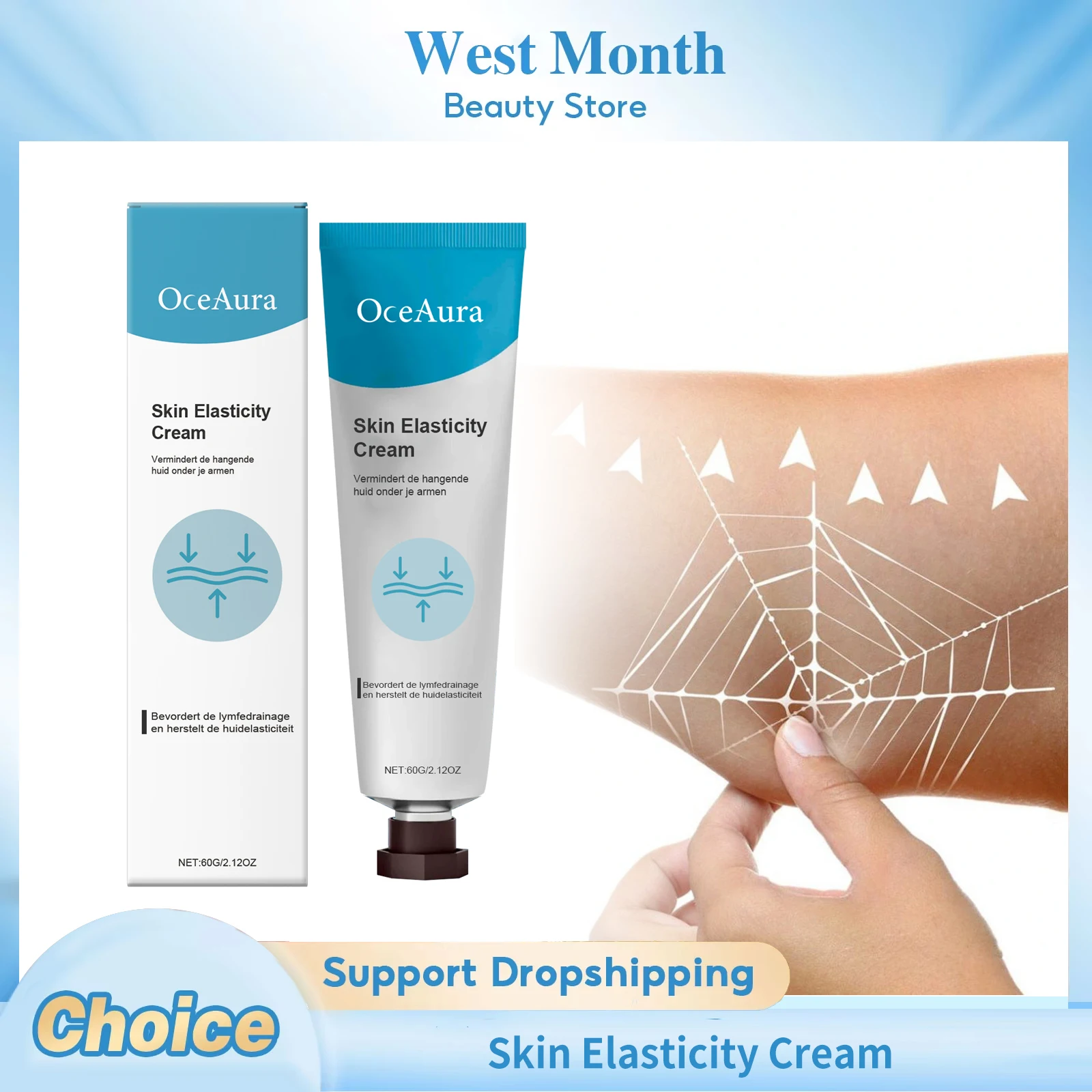 Skin Elasticity Cream Improve Sagging Lifting Firming Arms Smoothing Deep Moisturizing Brighten Skin Tone Nourishing Body Cream
Skin Elasticity Cream Improve Sagging Lifting Firming Arms Smoothing Deep Moisturizing Brighten Skin Tone Nourishing Body Cream