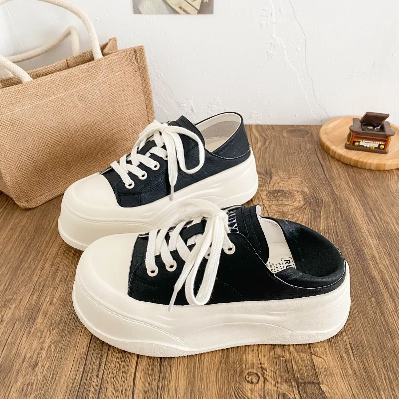 Fashion Womens Shoes New Korean Version Casual Shoes for Woman Exquisite Round Head Chunky Sneakers Designer Shoes Zapatos Mujer
Fashion Womens Shoes New Korean Version Casual Shoes for Woman Exquisite Round Head Chunky Sneakers Designer Shoes Zapatos Mujer