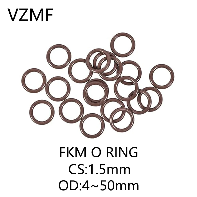 CS 1.5mm,Brown FKM O Ring Seal,High temperature and Corrosion Resistance ,Fluorine Rubber Outer diameter 4~50mm Wire diameter
CS 1.5mm,Brown FKM O Ring Seal,High temperature and Corrosion Resistance ,Fluorine Rubber Outer diameter 4~50mm Wire diameter