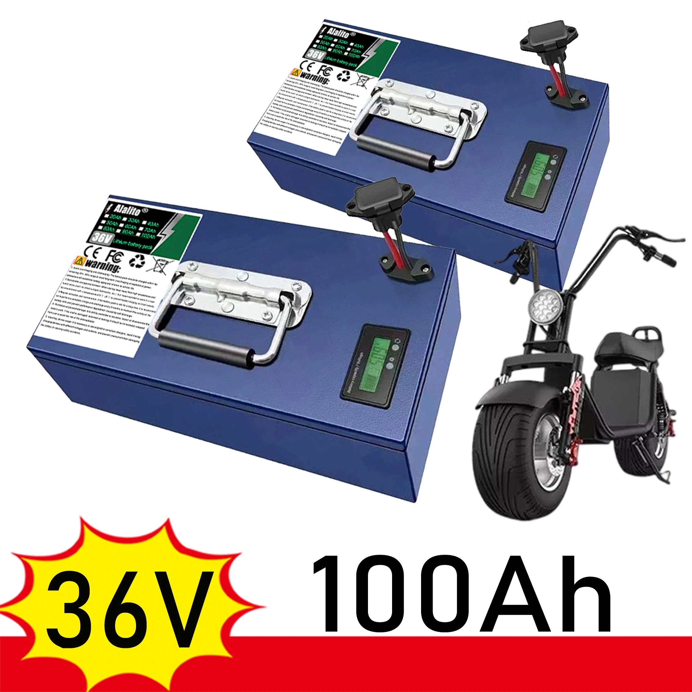 Air freight, suitable for 250-2000W motor equipment, 36V 20Ah-100Ah full capacity power supply 18650 lithium battery
Air freight, suitable for 250-2000W motor equipment, 36V 20Ah-100Ah full capacity power supply 18650 lithium battery