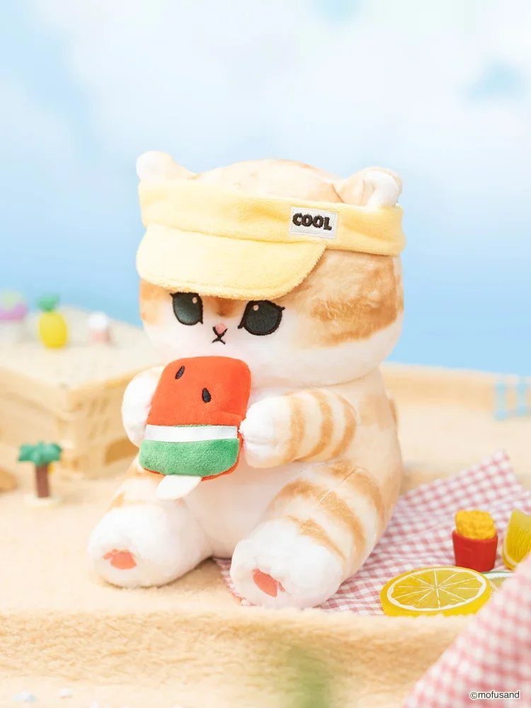 Official Youyou Mofusand Shark Cat Stuffed Plush Doll Watermelon Series 8 Inches/20cm Cute Kitty Toy Perfect Gift For Girls
Official Youyou Mofusand Shark Cat Stuffed Plush Doll Watermelon Series 8 Inches/20cm Cute Kitty Toy Perfect Gift For Girls