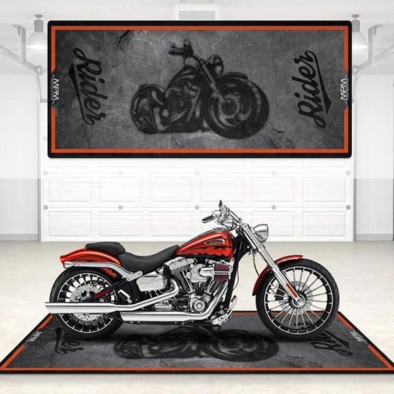 VIKAMA Vintage Motorcycle Garage Mat, Non-Slip, Wear-Resistant Racing Carpet, Long Parking Carpet, Home Decor
VIKAMA Vintage Motorcycle Garage Mat, Non-Slip, Wear-Resistant Racing Carpet, Long Parking Carpet, Home Decor