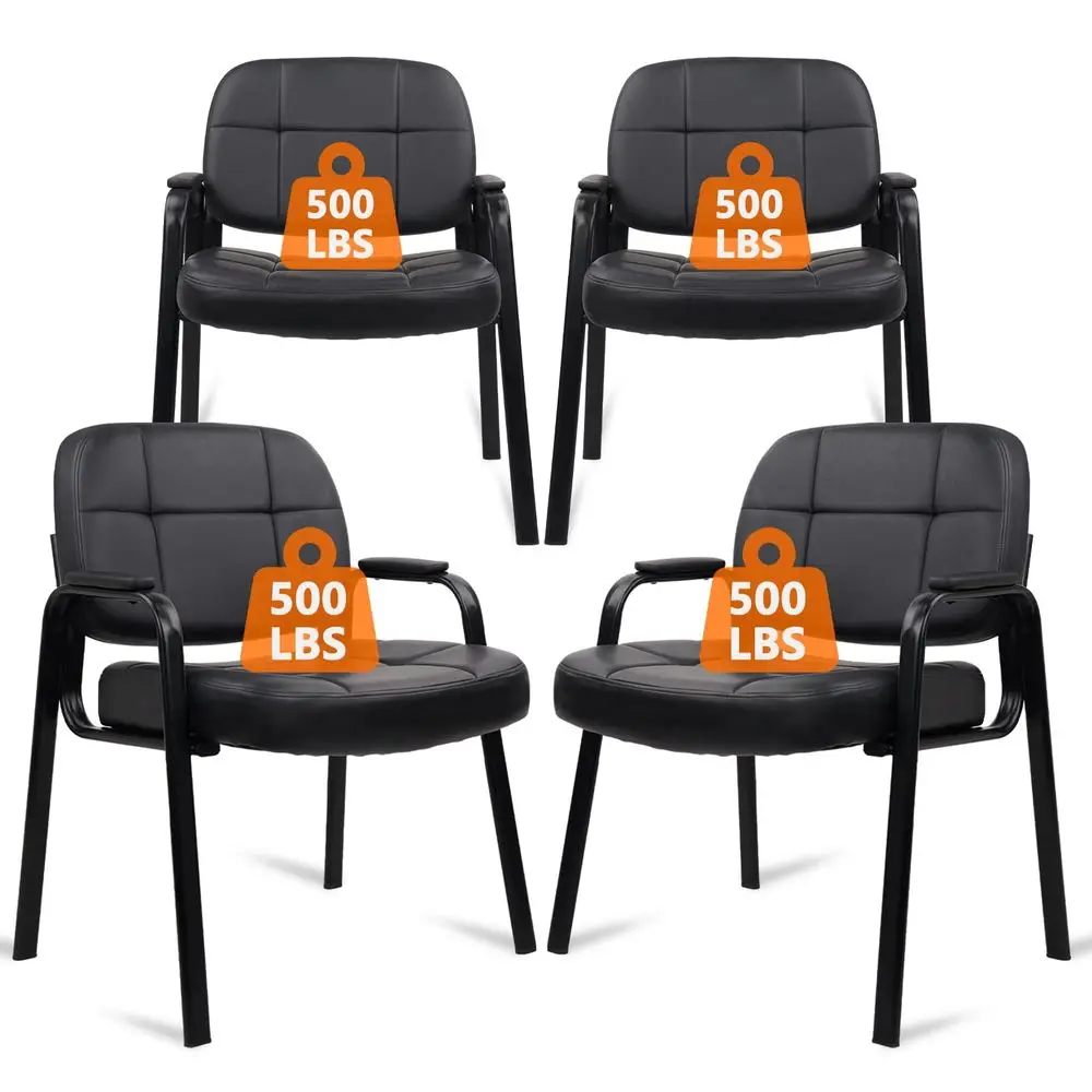 Big amp Tall 500 lbs Waiting Room Guest Chair, Leather Office Reception Chair No Wheels with Padded Arms for Elderly Home Desk
Big amp Tall 500 lbs Waiting Room Guest Chair, Leather Office Reception Chair No Wheels with Padded Arms for Elderly Home Desk