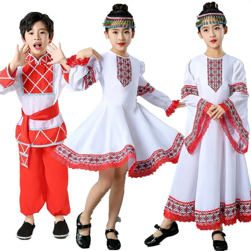 New Classical Elegant Russian National Dance Dress Adult Girl Kids Women Stage Performance Costume European Princess Stage Dress
New Classical Elegant Russian National Dance Dress Adult Girl Kids Women Stage Performance Costume European Princess Stage Dress