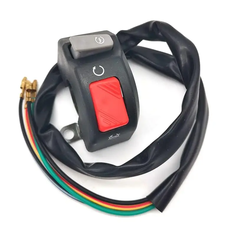 7/8" Motorcycle Handlebar Fog Headlight Horn Start Kill Switch ON OFF Button 12V
7/8" Motorcycle Handlebar Fog Headlight Horn Start Kill Switch ON OFF Button 12V