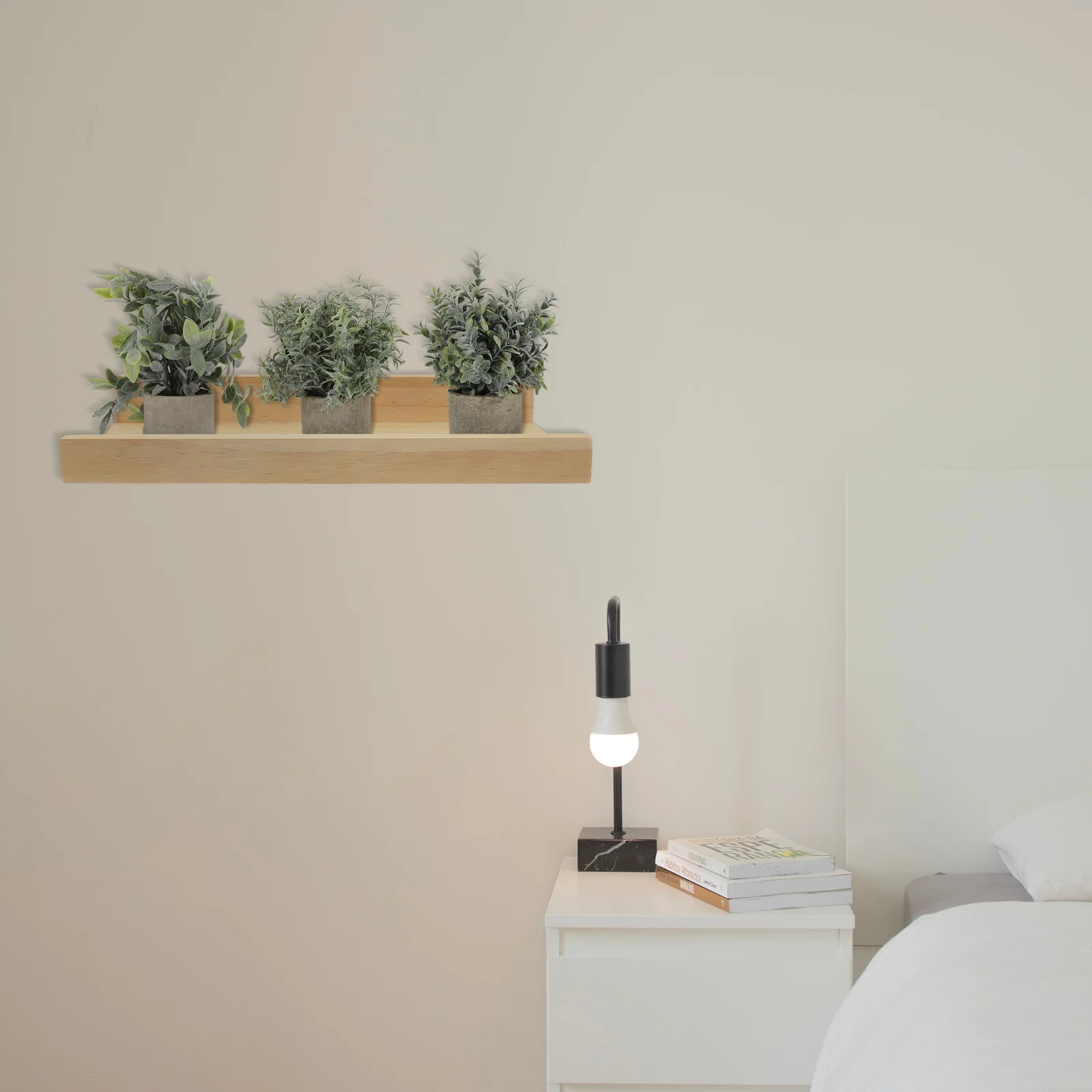 Wooden Wall Shelf Small Floating Shelves for Bedroom Bathroom Decor Plant Display Rack Storage Modern Mount Holder
Wooden Wall Shelf Small Floating Shelves for Bedroom Bathroom Decor Plant Display Rack Storage Modern Mount Holder