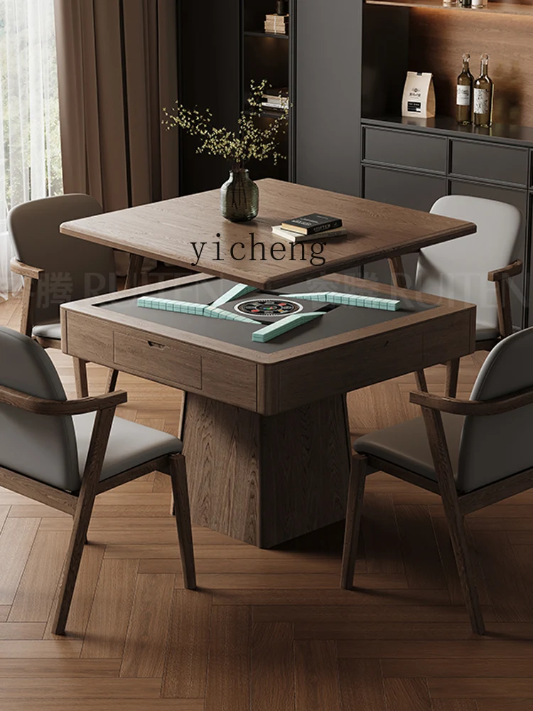 LSL small solid wood mahjong machine automatic dining table dual-purpose multi-function silent
LSL small solid wood mahjong machine automatic dining table dual-purpose multi-function silent