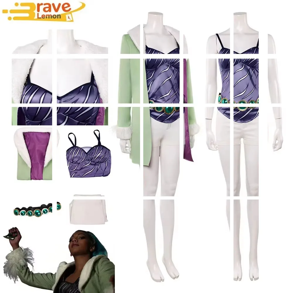 Miss Wednesday Cosplay Costume Women Fantasia Coats Top Pants Belt Movie Navigation Disfraz Clothing Female Halloween Carnival
Miss Wednesday Cosplay Costume Women Fantasia Coats Top Pants Belt Movie Navigation Disfraz Clothing Female Halloween Carnival