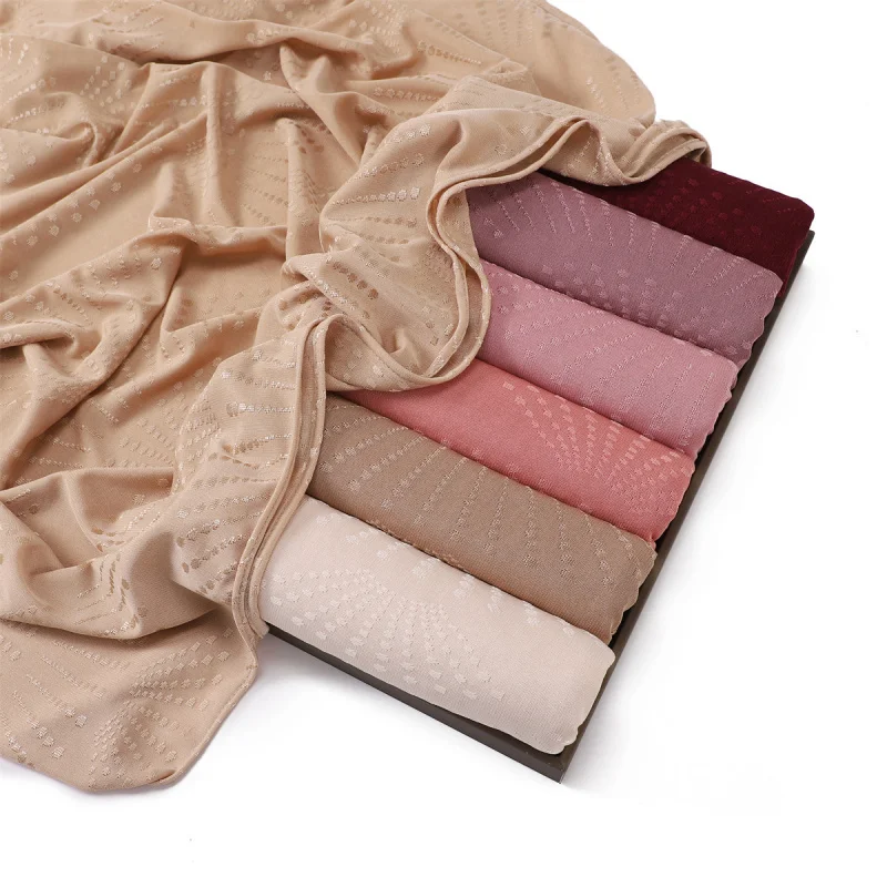 New Elastic Breathable Solid Color Fireworks Dot Jacquard Women's Scarf Jersey Toe Scarfjersey
New Elastic Breathable Solid Color Fireworks Dot Jacquard Women's Scarf Jersey Toe Scarfjersey