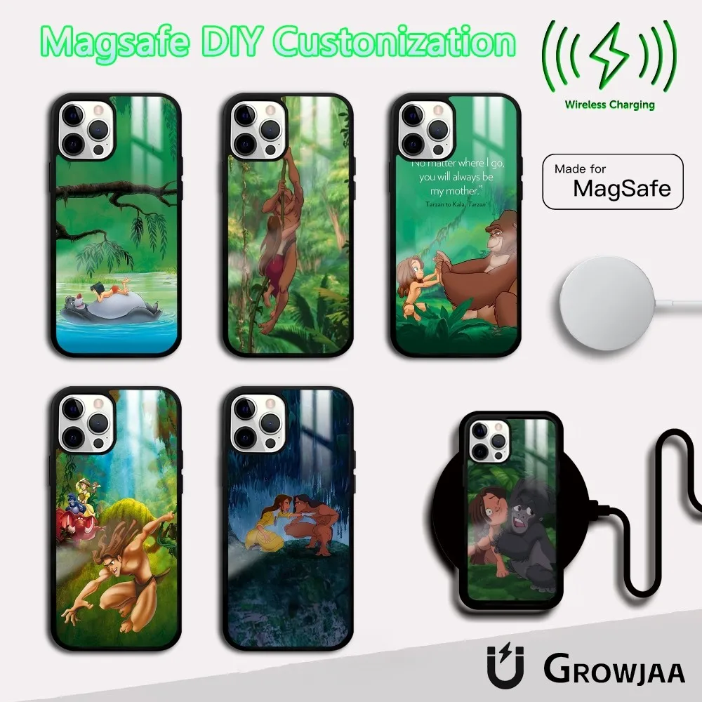 Cute Tarzan Movie Phone Case For iPhone 16 15 14 13 12 11 Pro Max Plus Mini Magsafe Mirror Wireless Magnetic Cover
Cute Tarzan Movie Phone Case For iPhone 16 15 14 13 12 11 Pro Max Plus Mini Magsafe Mirror Wireless Magnetic Cover