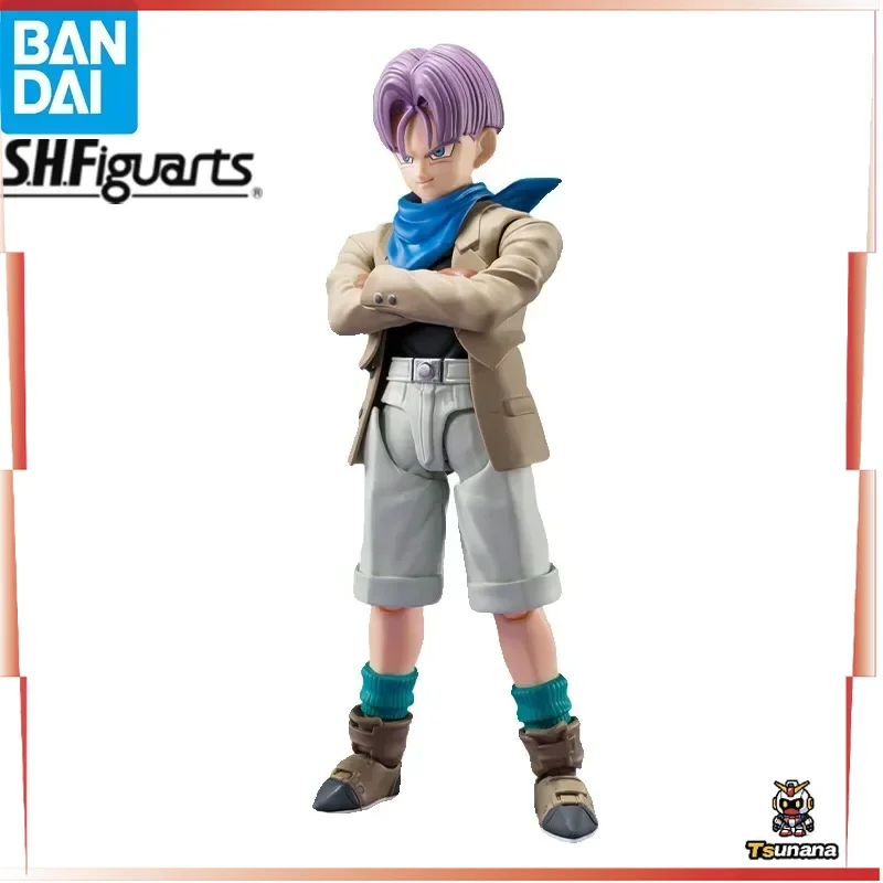 In Stock BANDAI S.H.Figuarts Trunks Dragonball GT 12CM Anime Figure Action Model Collectible Figurals Brinquedos Toys Gift Boy
In Stock BANDAI S.H.Figuarts Trunks Dragonball GT 12CM Anime Figure Action Model Collectible Figurals Brinquedos Toys Gift Boy