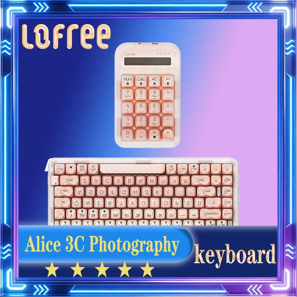 Lofree DOTEH121 Wireless Keyboard Numeric Keypad Custom Office Finance Gifts Tri Mode Mechanical Keyboard External Calculator
Lofree DOTEH121 Wireless Keyboard Numeric Keypad Custom Office Finance Gifts Tri Mode Mechanical Keyboard External Calculator