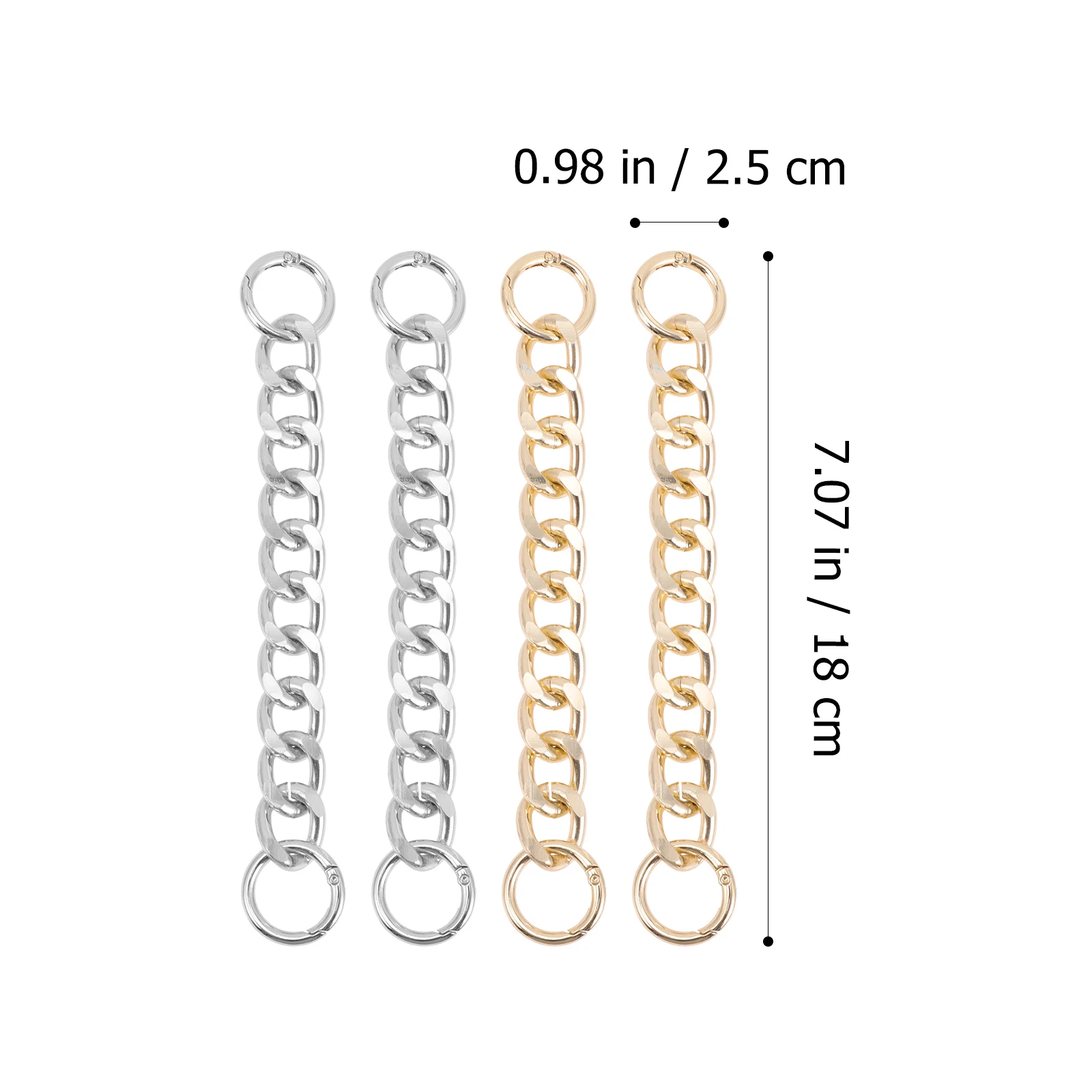 4pcs Shoe Chain Accessories Decorative Charms for Shoes DIY Decorations Party Wedding Daily Use Wear Resistant Simple Design
4pcs Shoe Chain Accessories Decorative Charms for Shoes DIY Decorations Party Wedding Daily Use Wear Resistant Simple Design