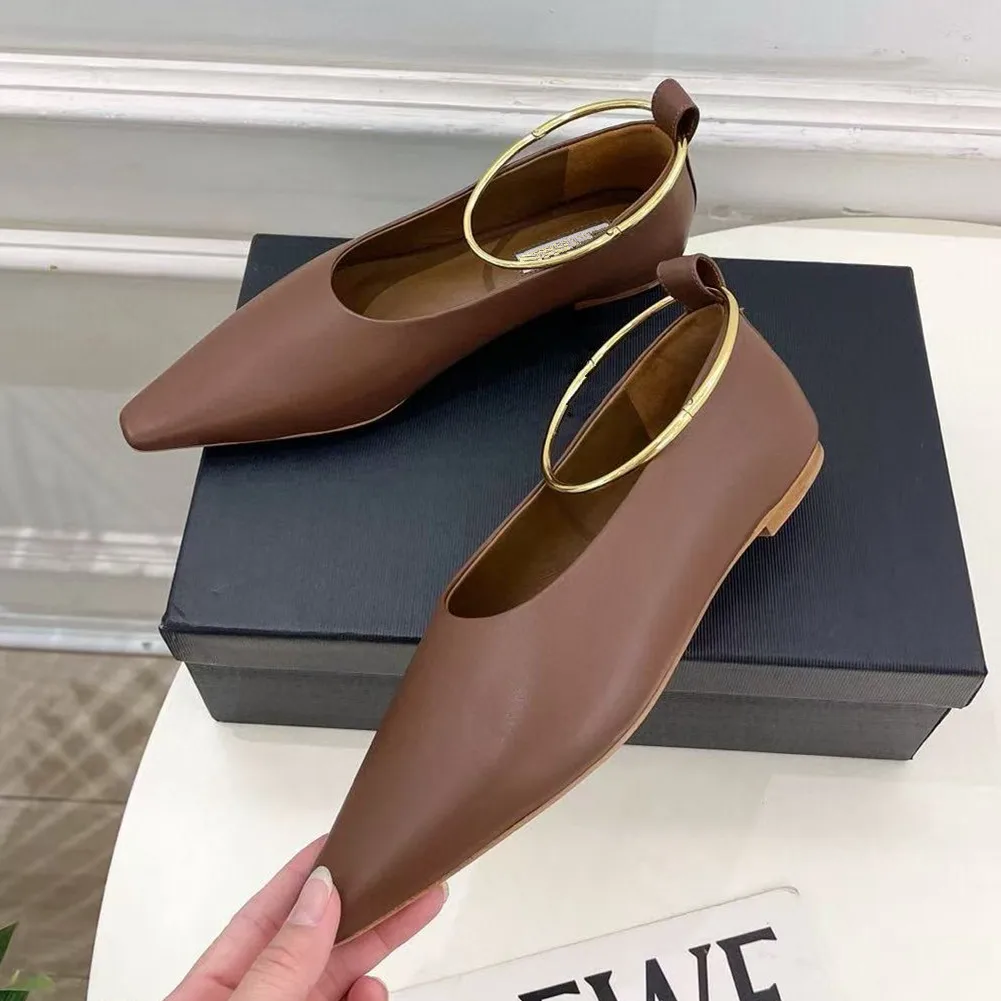 Le Fu shoes, women's genuine leather flat shoes, lazy grandma shoes, shallow mouth single shoes, women's shoes, leather shoes
Le Fu shoes, women's genuine leather flat shoes, lazy grandma shoes, shallow mouth single shoes, women's shoes, leather shoes