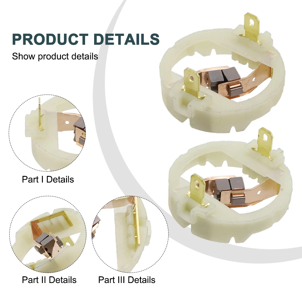 Experience a New Level of Efficiency with 2 Pcs of Carbon Brush Holder Assembly for Cordless Electric Drill and More
Experience a New Level of Efficiency with 2 Pcs of Carbon Brush Holder Assembly for Cordless Electric Drill and More