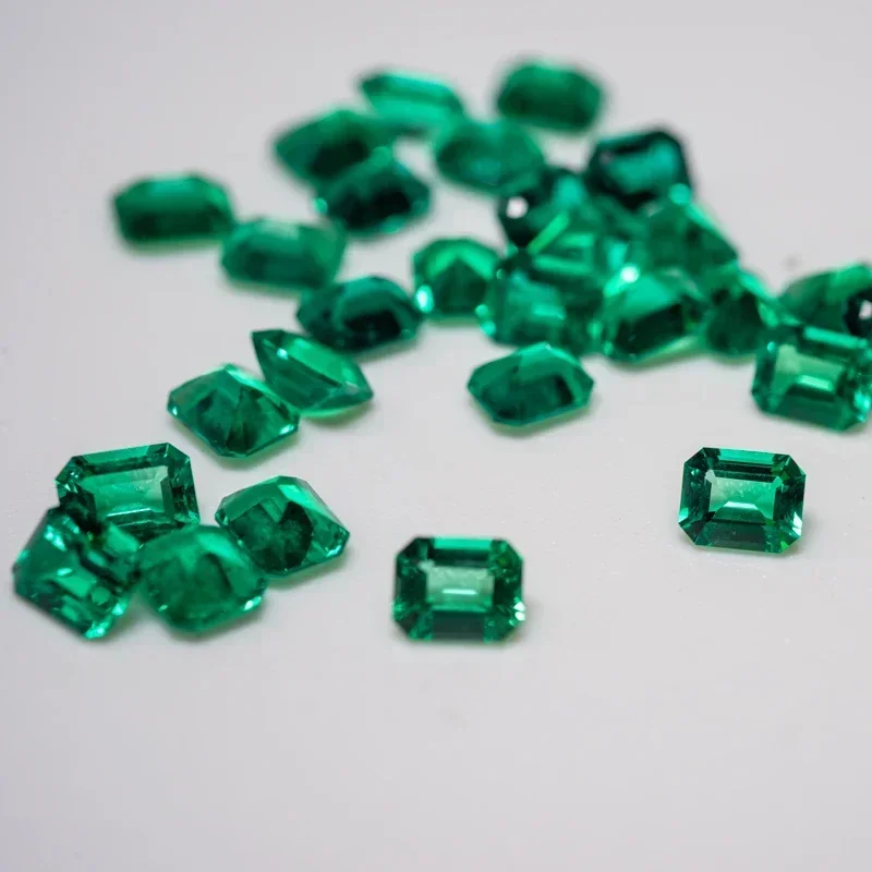 NEW Lab Grown Emerald Rectangle Shape Hydrothermal Colombia Size 4x5mm For Diy Jewelry Making Materials Selectable AGL Certifica
NEW Lab Grown Emerald Rectangle Shape Hydrothermal Colombia Size 4x5mm For Diy Jewelry Making Materials Selectable AGL Certifica