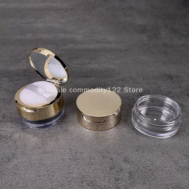 1Pcs 6g Portable Powder Box Empty Loose Powder Container With Sieve Mirror Cosmetic Sifter Loose Jar Travel Makeup Container
1Pcs 6g Portable Powder Box Empty Loose Powder Container With Sieve Mirror Cosmetic Sifter Loose Jar Travel Makeup Container