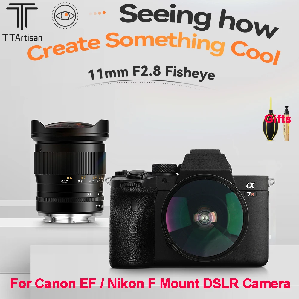 TTartisan 11 мм F2.8 объектив камеры объектив рыбий глаз полная Рамка для Canon EF крепление 5D4 5D3 80D 650D Nikon F Mount D850 D810 D7200 D3
TTartisan 11 мм F2.8 объектив камеры объектив рыбий глаз полная Рамка для Canon EF крепление 5D4 5D3 80D 650D Nikon F Mount D850 D810 D7200 D3