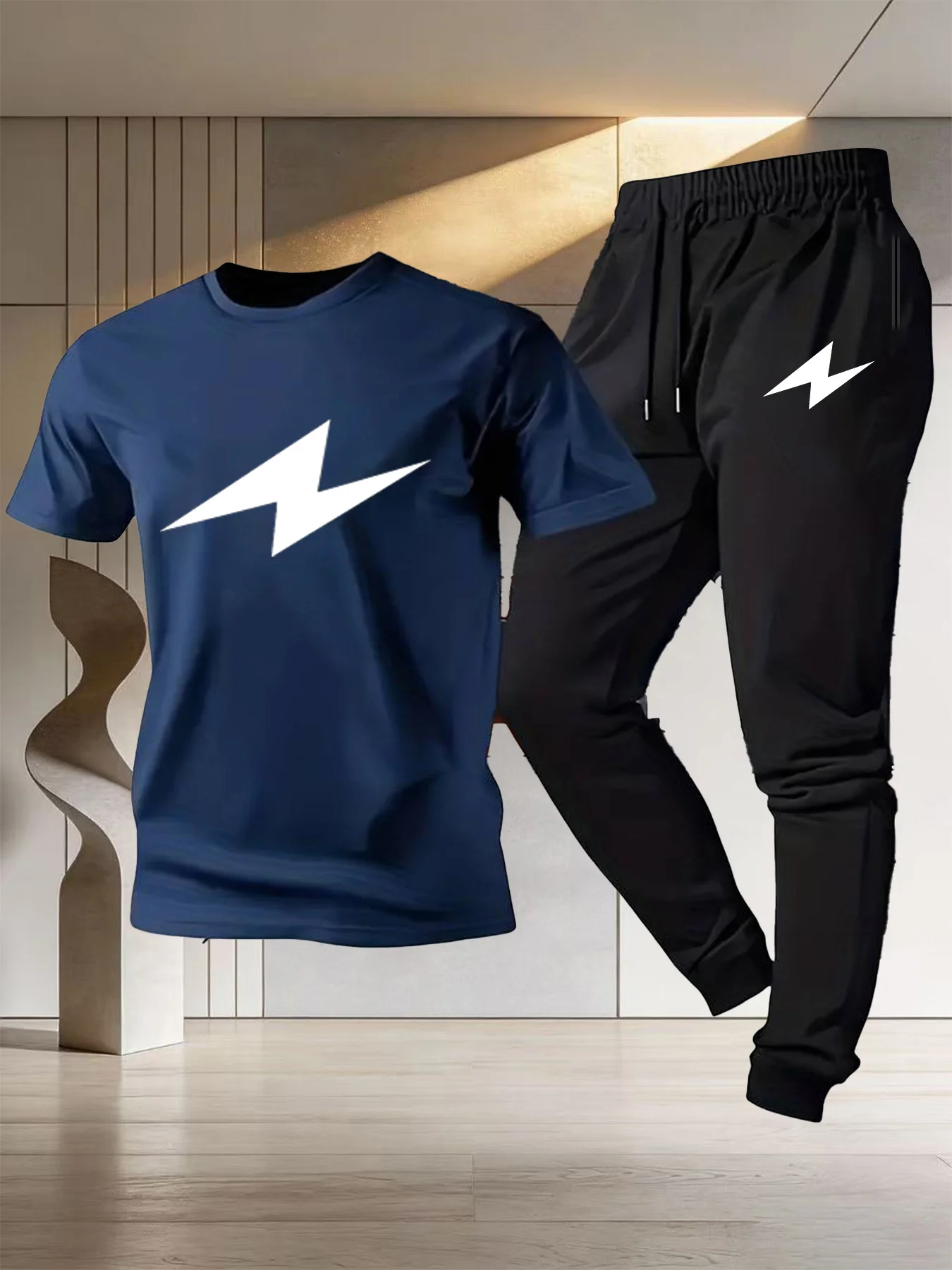 2026 New Men's Sportswear - Pure Cotton Short Sleeve T-Shirt & Lightweight Pants, Casual Fitness Running 2-Piece Set
2026 New Men's Sportswear - Pure Cotton Short Sleeve T-Shirt & Lightweight Pants, Casual Fitness Running 2-Piece Set