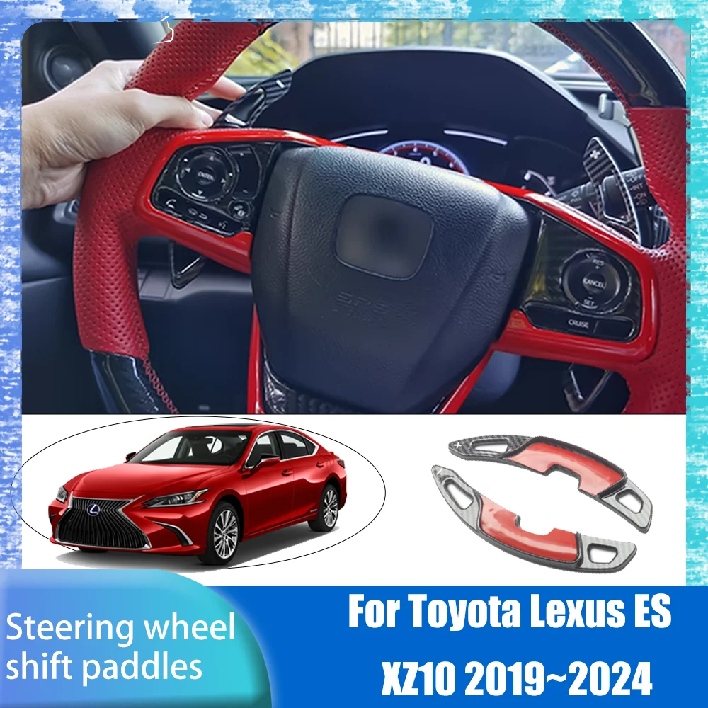 Узор из углеродного волокна, удлинитель рулевого колеса автомобиля для Toyota Lexus ES Series 2019 ~ 2024 2020 2021 2022 2023, модификация, аксессуары
Узор из углеродного волокна, удлинитель рулевого колеса автомобиля для Toyota Lexus ES Series 2019 ~ 2024 2020 2021 2022 2023, модификация, аксессуары