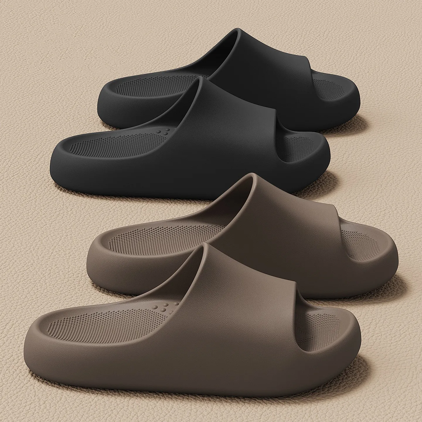 Новые летние мужские и женские домашние тапочки с толстой подошвой из ЭВА, нескользящие, удобные пляжные шлепанцы для дома и улицы
Новые летние мужские и женские домашние тапочки с толстой подошвой из ЭВА, нескользящие, удобные пляжные шлепанцы для дома и улицы