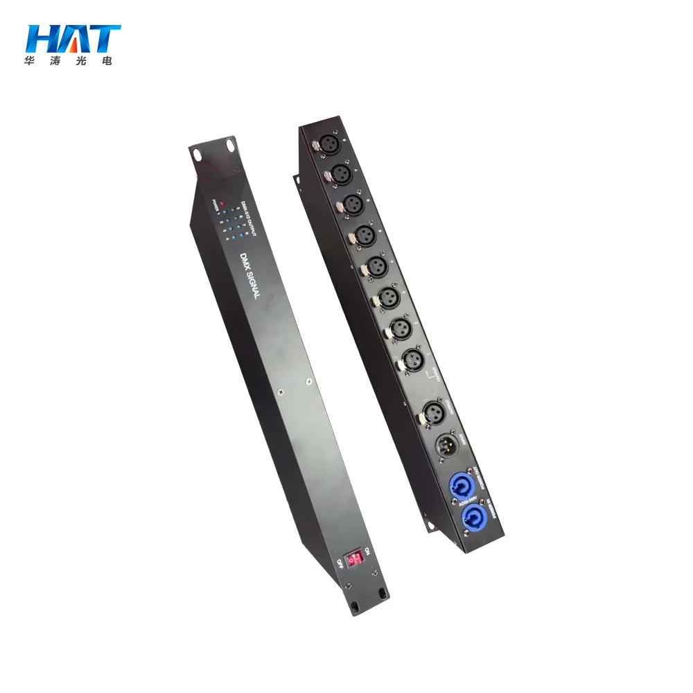 HAT New DMX Controller 8 Port Stage Machine DMX Controller for Wedding DJ Party Disco
HAT New DMX Controller 8 Port Stage Machine DMX Controller for Wedding DJ Party Disco