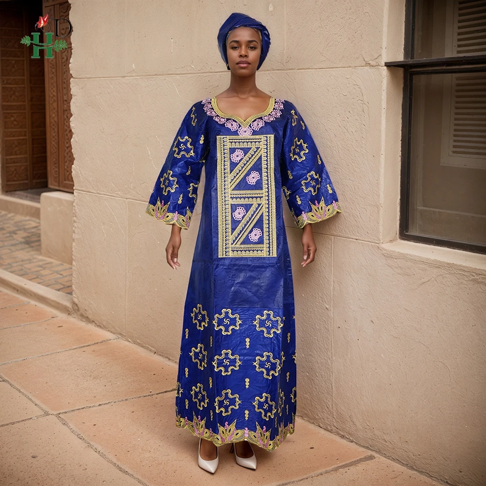 African Plus Size For Women Dashiki Church Dress Kaftan Boubou Bazin Clothing Wedding Party Gown Embroidery Traditional Djellaba
African Plus Size For Women Dashiki Church Dress Kaftan Boubou Bazin Clothing Wedding Party Gown Embroidery Traditional Djellaba